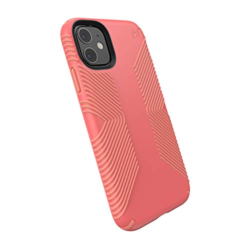 Speck Products Presidio Grip Iphone 11 Case, Parrot Pink/Papaya Pink (129909-8538)