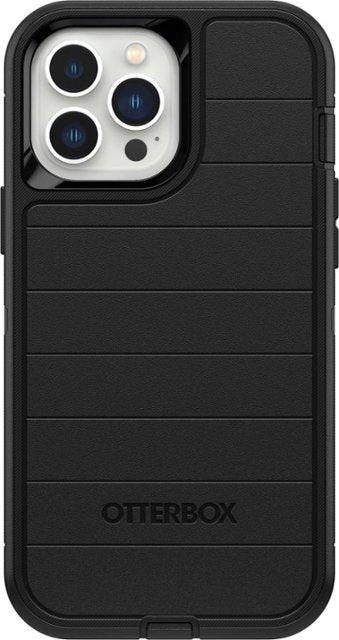 Otterbox Defender Series Pro Hard Shell For Apple Iphone 13 Pro Max And Iphone 12 Pro Max Black