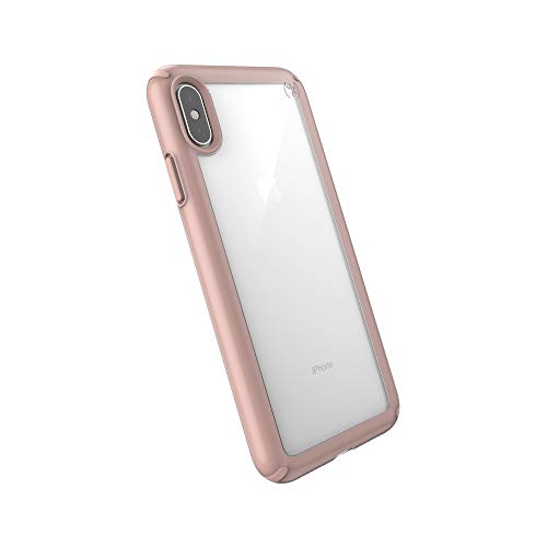 Speck Products Presidio Show Iphone Xs Max Case, Clear/Rose Gold