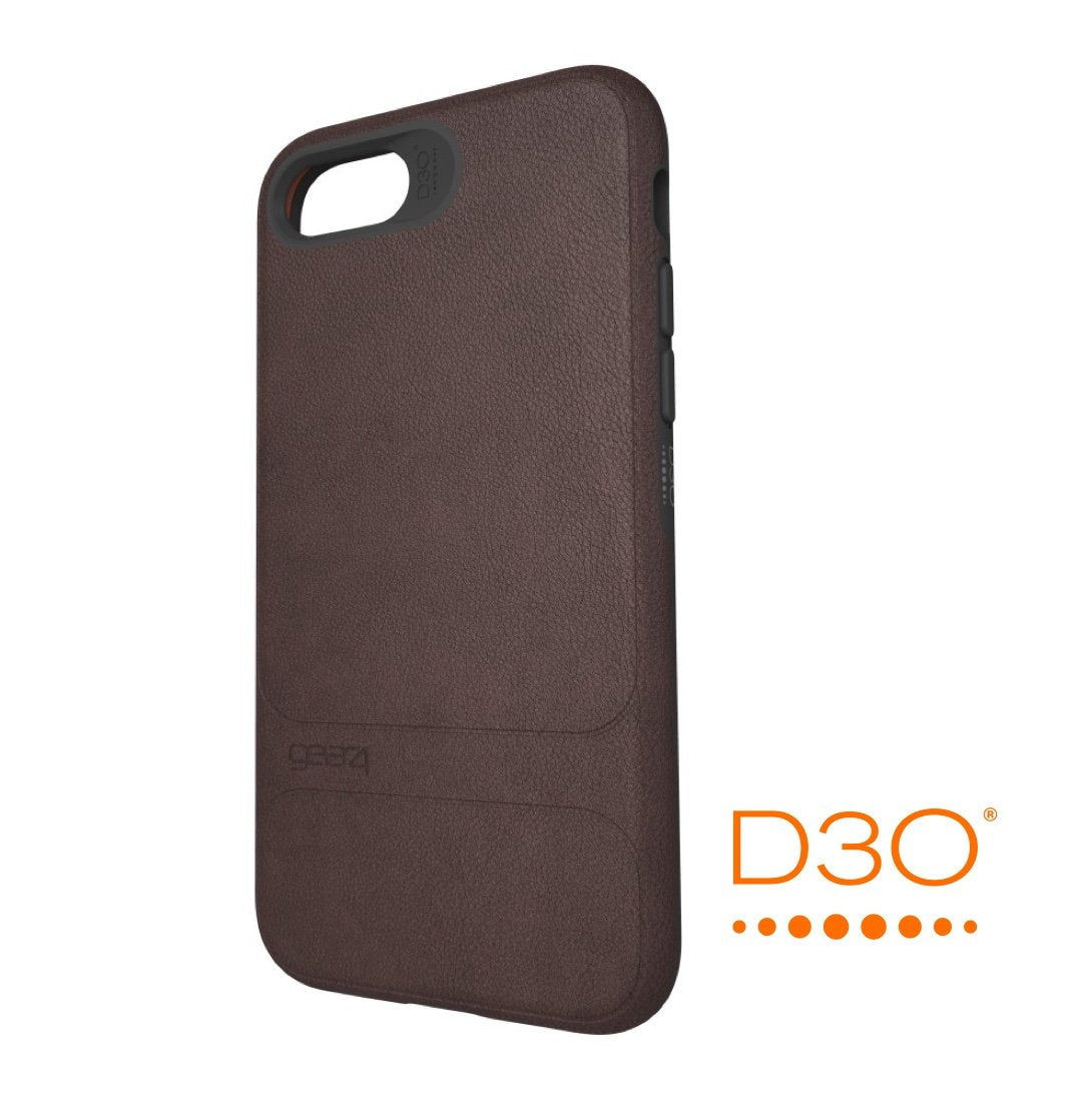 Gear4 Ic7041d3 Apple Iphone 7 Mayfair D3o Protective Case, Brown