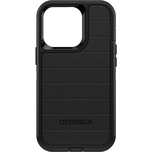 Otterbox Defender Pro Series Screenless Edition Case And Holster For Iphone 14 Pro Max (Only) Black