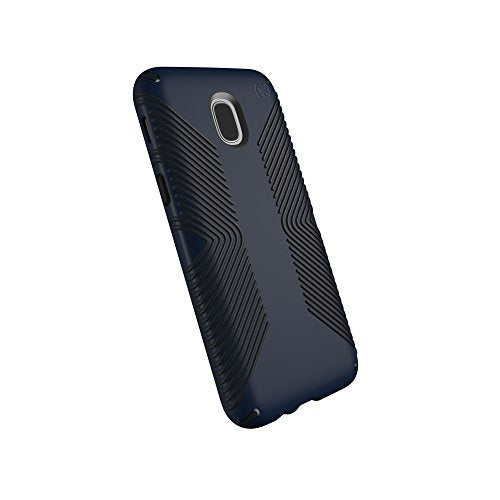 Speck Products Presidio Grip Samsung Galaxy J3 Case (Fits Verizon J3 V 3rd Gen, At&T Express Prime 3; Cricket Amp Prime 3, Sol 3; T-Mobile J3 Star), Eclipse Blue/Carbon Black (112321-6587)