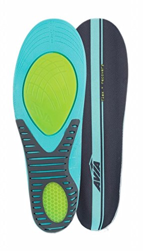 Avia Flex Recovery Anti Fatigue All Day Comfort Men'S Insole, Size 8 12 Ergonomic Memory Foam Countouring For Superior Arch Support