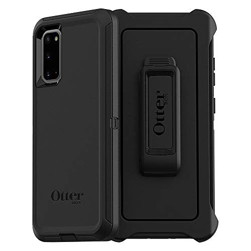 Otterbox Defender Series Screenless Edition Case For Galaxy S20/Galaxy S20 5g (Not Compatible With Galaxy S20 Fe) Black