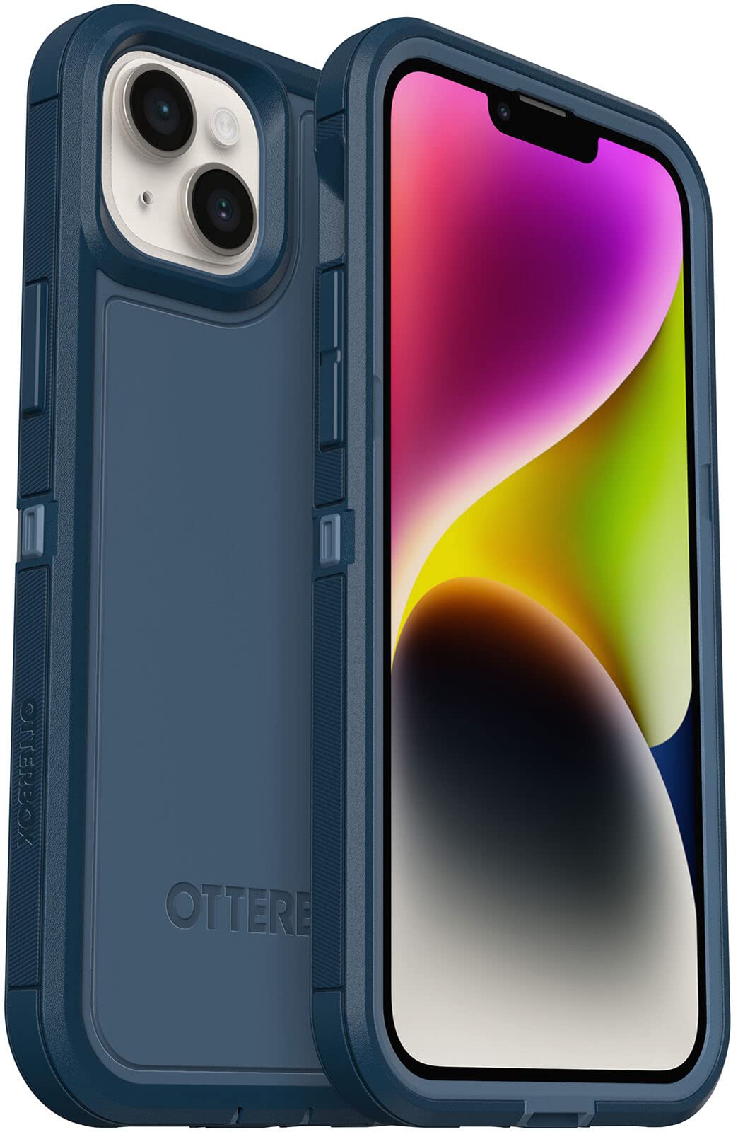 Otterbox Defender Xt Series Screenless Case With Magsafe For Iphone 14 Plus (Not 14/Pro/Pro Max) Non-Retail Packaging Open Ocean