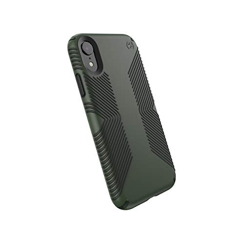 Speck Products Presidio Grip Iphone Xr Case, Dusty Green/Brunswick Black (117059-7276)