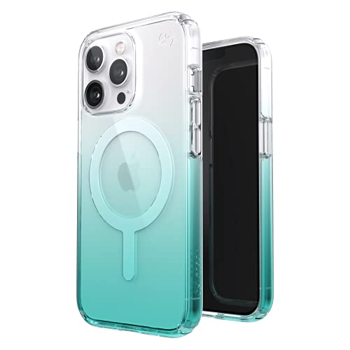 Speck Presidio Perfect Clear Case For Apple Iphone 13 Pro Fantasy Teal Fadepresidio Perfect Clear Case For Apple Iphone 13 Pro Fantasy Teal Fade