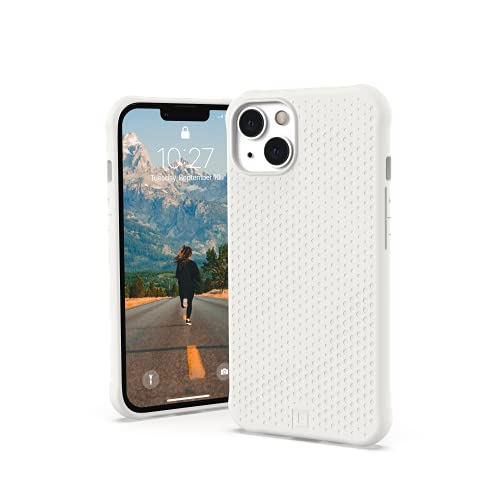 [U] By Uag Designed For Iphone 13 Case White Marshmallow Dot Slim Fit Lightweight Stylish Pattern Impact Resistant Protective Phone Cover, [6.1 Inch Screen]