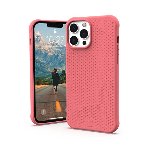 [U] By Uag Designed For Iphone 13 Pro Max Case Red Clay Dot Slim Fit Lightweight Stylish Pattern Impact Resistant Protective Phone Cover, [6.7 Inch Screen]