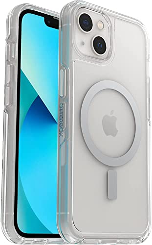 Otterbox Symmetry Case With Magsafe For Iphone 13 (Not Mini/Pro/Pro Max) Non-Retail Packaging Clear Antimicrobial