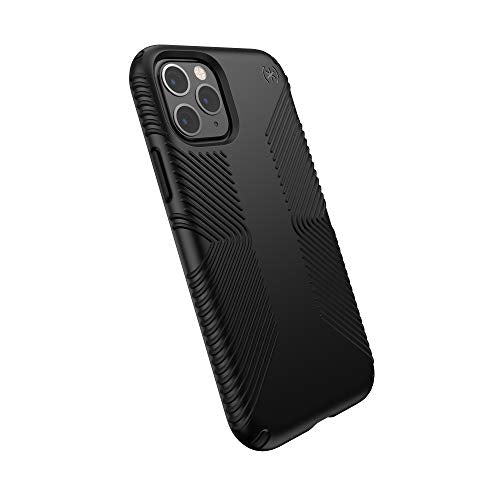 Speck Products Presidio Grip Iphone 11 Pro Case, Black/Black, Model:129892-1050