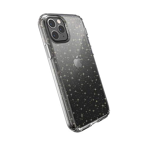 Speck Iphone 11 Pro Case Presidio Clear + Glitter Protective Ultra Thin Slim Hard Anti Scratch Cover Clear/Glitter